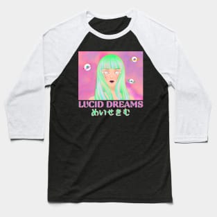 Lucid Dreams Pastel Goth Beauty Baseball T-Shirt